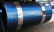 Custom Truck fuel tank strapsr