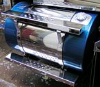Custom Truck fuel tank straps